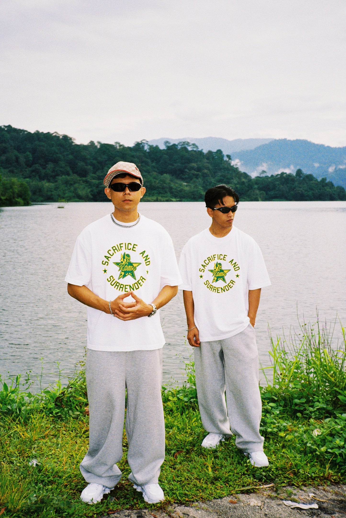 - S&S TEE GREEN AND GOLD -