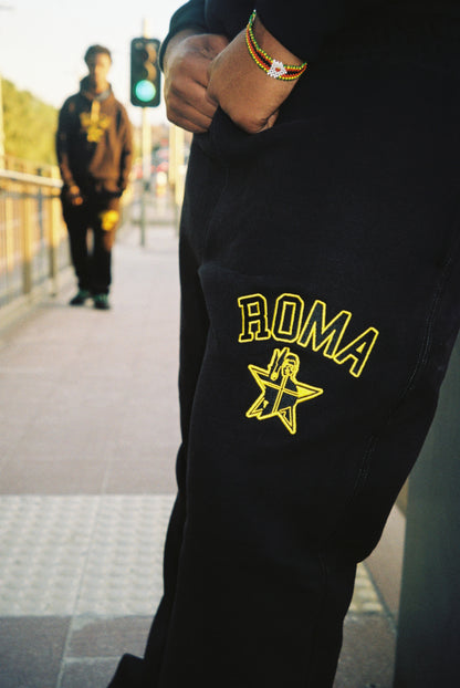 Roma Cross Logo Sweatpants