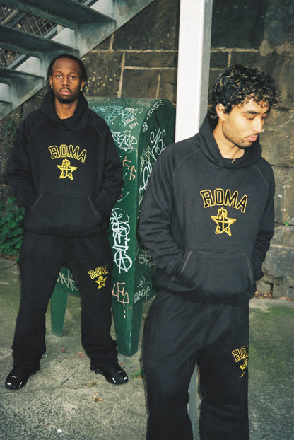 Roma Cross Logo Sweatpants