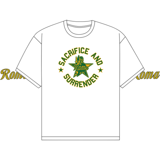- S&S TEE GREEN AND GOLD  -