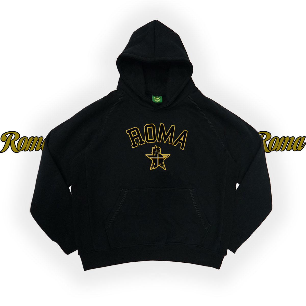 Roma Cross Logo Hoodie