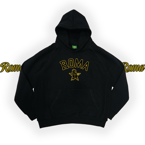 Roma Cross Logo Hoodie